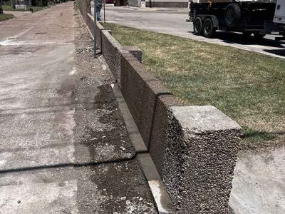 Concrete Wall Installation
