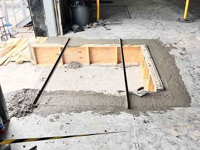 Dock Leveler Installation